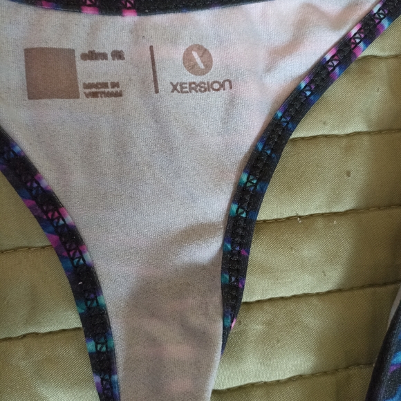 Xersion Colorful Patterned Tank Top - Picture 2 of 3